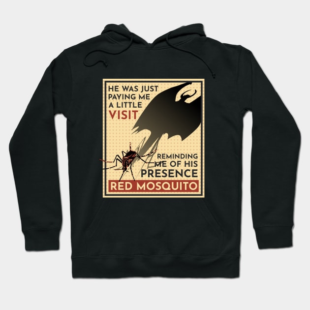 Red Mosquito Hoodie by TKsuited